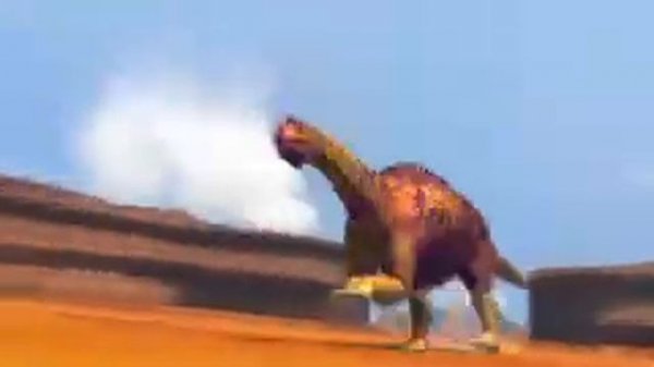 Lambeosaurus VS Isanosaurus Fight