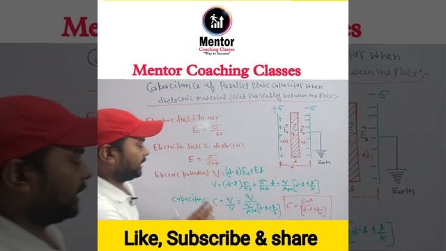 12th,JEE/NEET Capacitance of parallel plate capacitor when dielectric material filled between plate смотреть онлайн