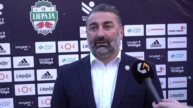 5. kārta: FK Liepāja 1:0 FK Auda (Preses konference) смотреть онлайн