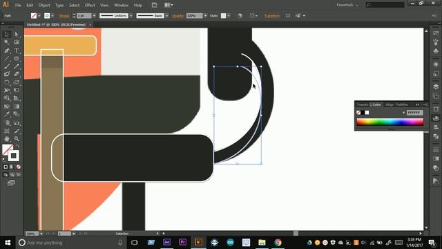 How to use ellipse tool and rectangle tool in illustrator. смотреть онлайн