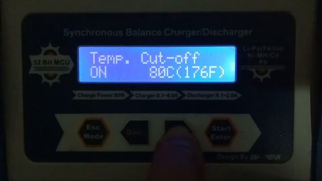EV-PEAK C4 Charger. Capacity Cut Off on Balance Charge mode. смотреть онлайн