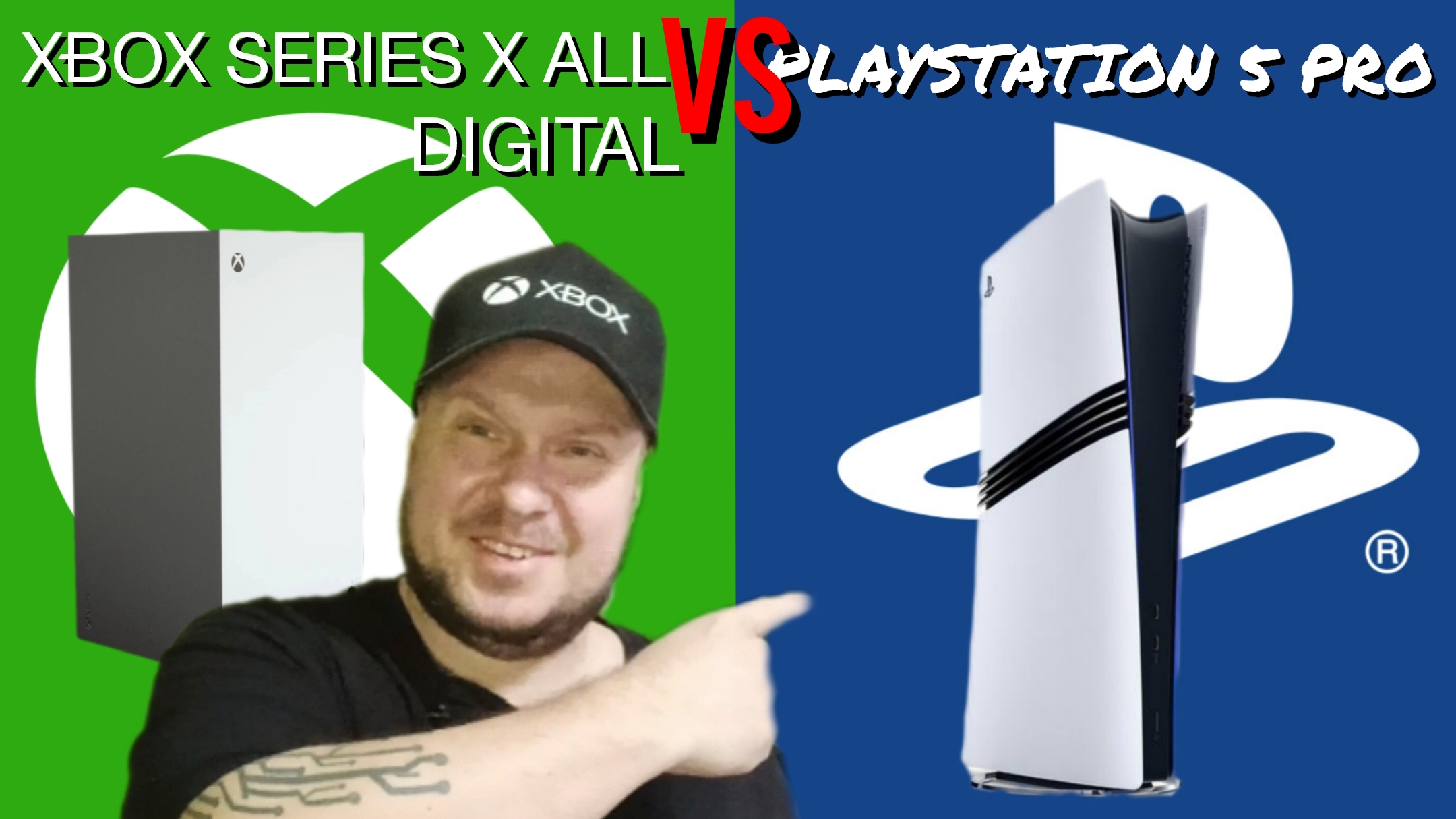 Xbox Series X All Digital VS PlayStation 5 Pro смотреть онлайн