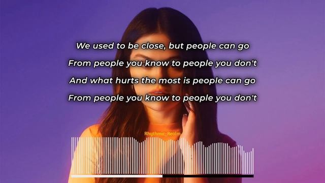 Selena Gomez - People You Know (Lyrics) смотреть онлайн