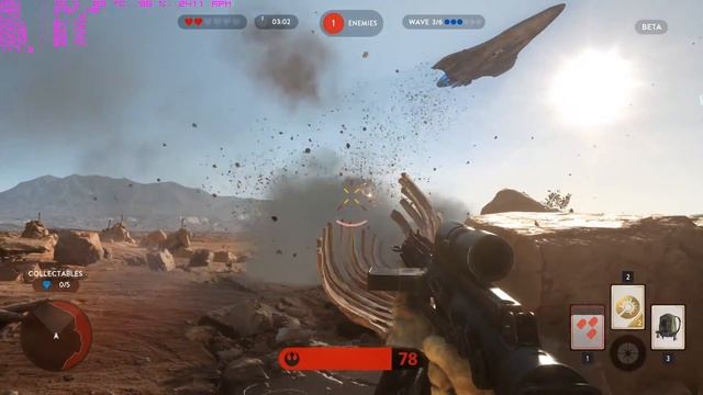 Star Wars Battlefront [BETA] - 001 - [Geforce GTX 980 Ti] [FRAME-RATE TEST] - [1080p/60fps] смотреть онлайн