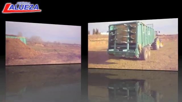 Esparcidor Estiercol Camara de 20 Toneladas con Tandem Móvil (Agrícola Lalueza) смотреть онлайн