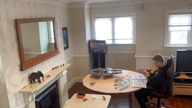 Lego Star Wars UCS Millennium Falcon 75192 timelapes build смотреть онлайн