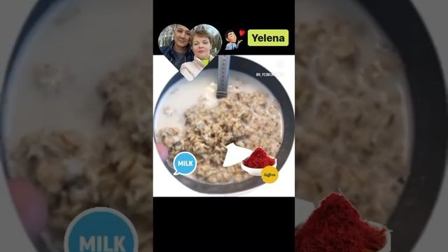 Овсянка-шафран-молоко не варёное без соли и сахара смотреть онлайн
