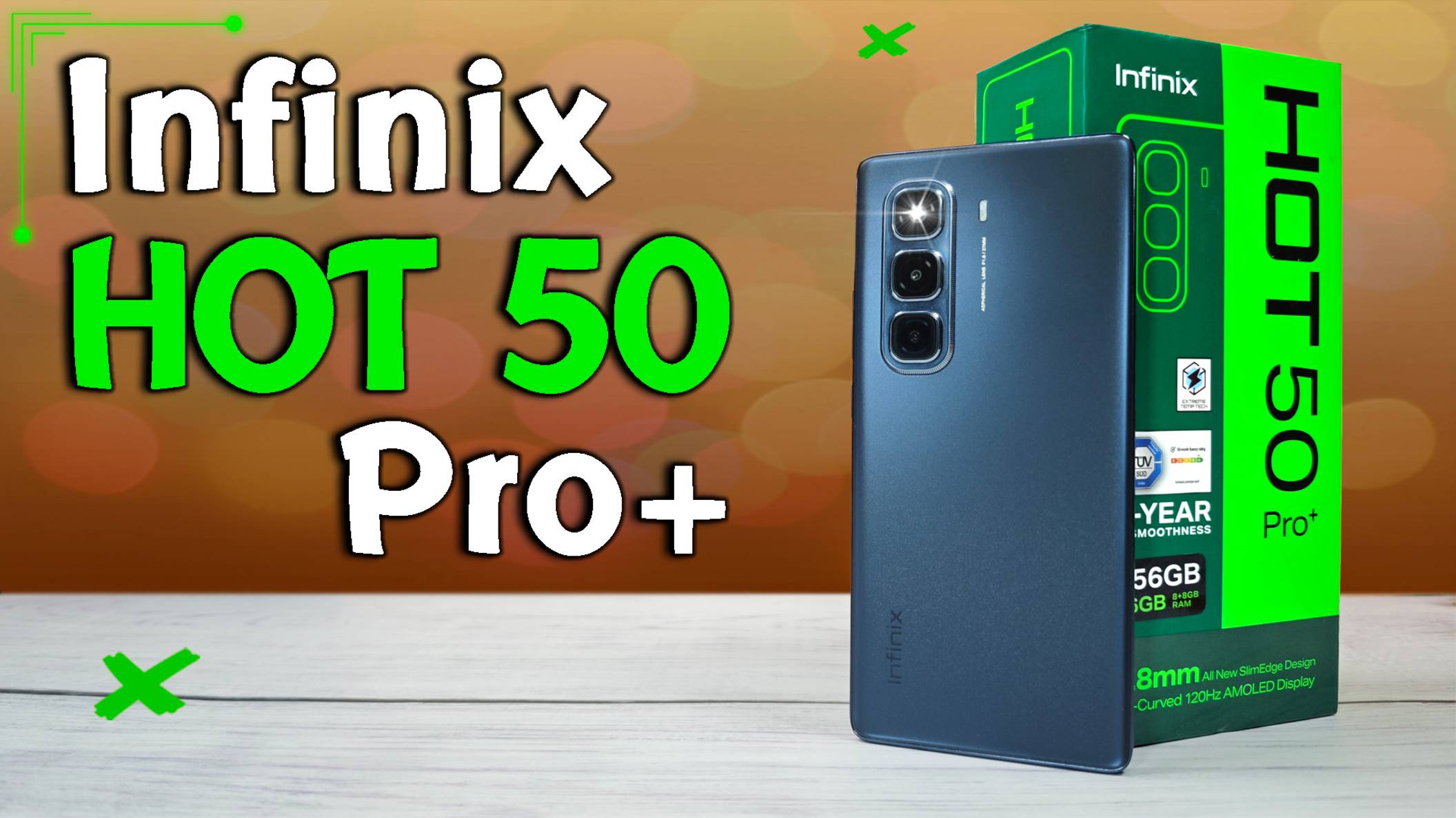 Самый тонкий и легкий смартфон Infinix Hot 50 Pro Plus - полный обзор со всеми тестами смотреть онлайн