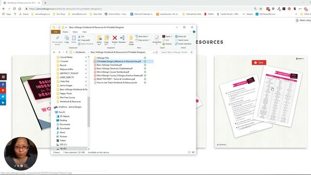 Workbook & Resources for Basic InDesign Mini Course Explained | See description for New Updates! смотреть онлайн