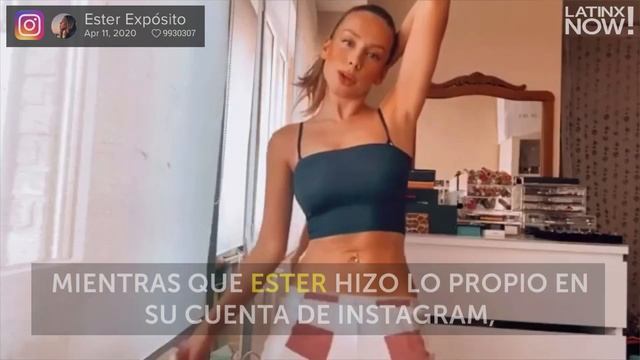 Danna Paola y Ester Expósito demuestran ser expertas en reggaetón | Latinx Now! | Entretenimiento смотреть онлайн