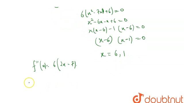 Examine the maxima and minima of the function f (x) ` = 2x^(3) - 21 x^(2) + 36x - 20`. Also, find смотреть онлайн