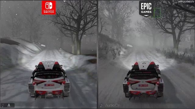 WRC 9 - PC vs Nintendo Switch Comparison смотреть онлайн