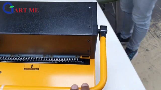 SPIRAL BINDING MACHINE A3, A4 #spiralbinding #binding смотреть онлайн