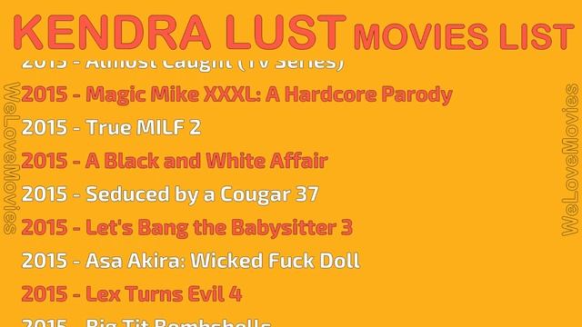 KENDRA LUST MOVIES LIST