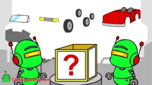 "Neon Green Robot Machine" #1 | Learn Vehicles, Teach Babies, Educational, Boat Plane Car