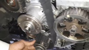 How to Timing Belt Replacement 3L Diesel Engine Toyota Hilux Urdu in Hindi