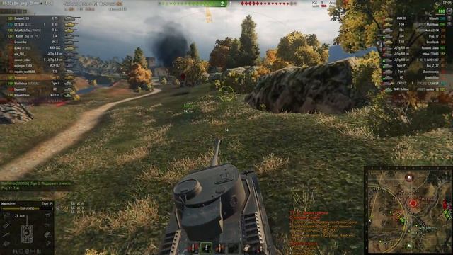 Tiger (P) против ИС-8. Кто кого?