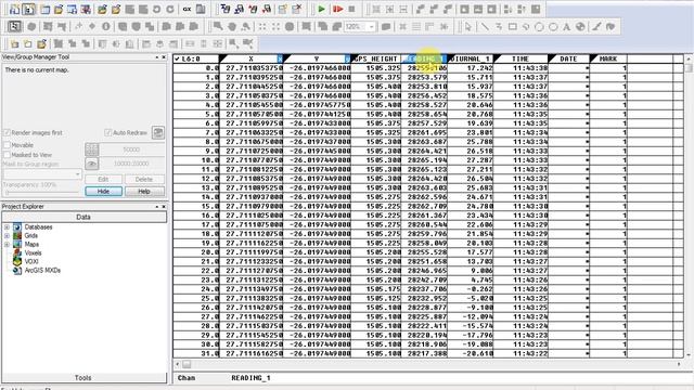 Oasis montaj - Creating a database and importing data (Создание базы данных и импорт данных) смотреть онлайн