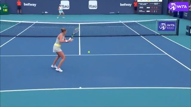 Shelby Rogers vs. Elina Svitolina | 2021 Miami Open Round 2 | WTA Match Highlights смотреть онлайн