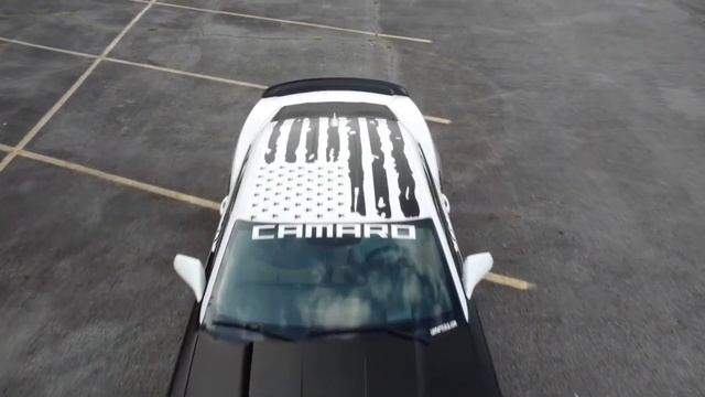 Must watch !!!! Camaro roof flag decal смотреть онлайн