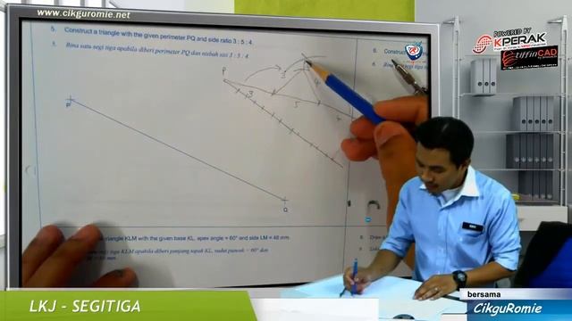 2015 02 Segitiga diberi nisbah dan perimeter смотреть онлайн