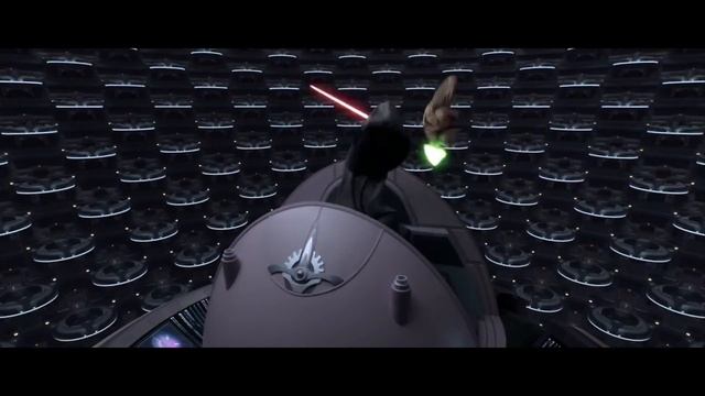Star Wars - Master Yoda VS Darth Sidious 4K смотреть онлайн