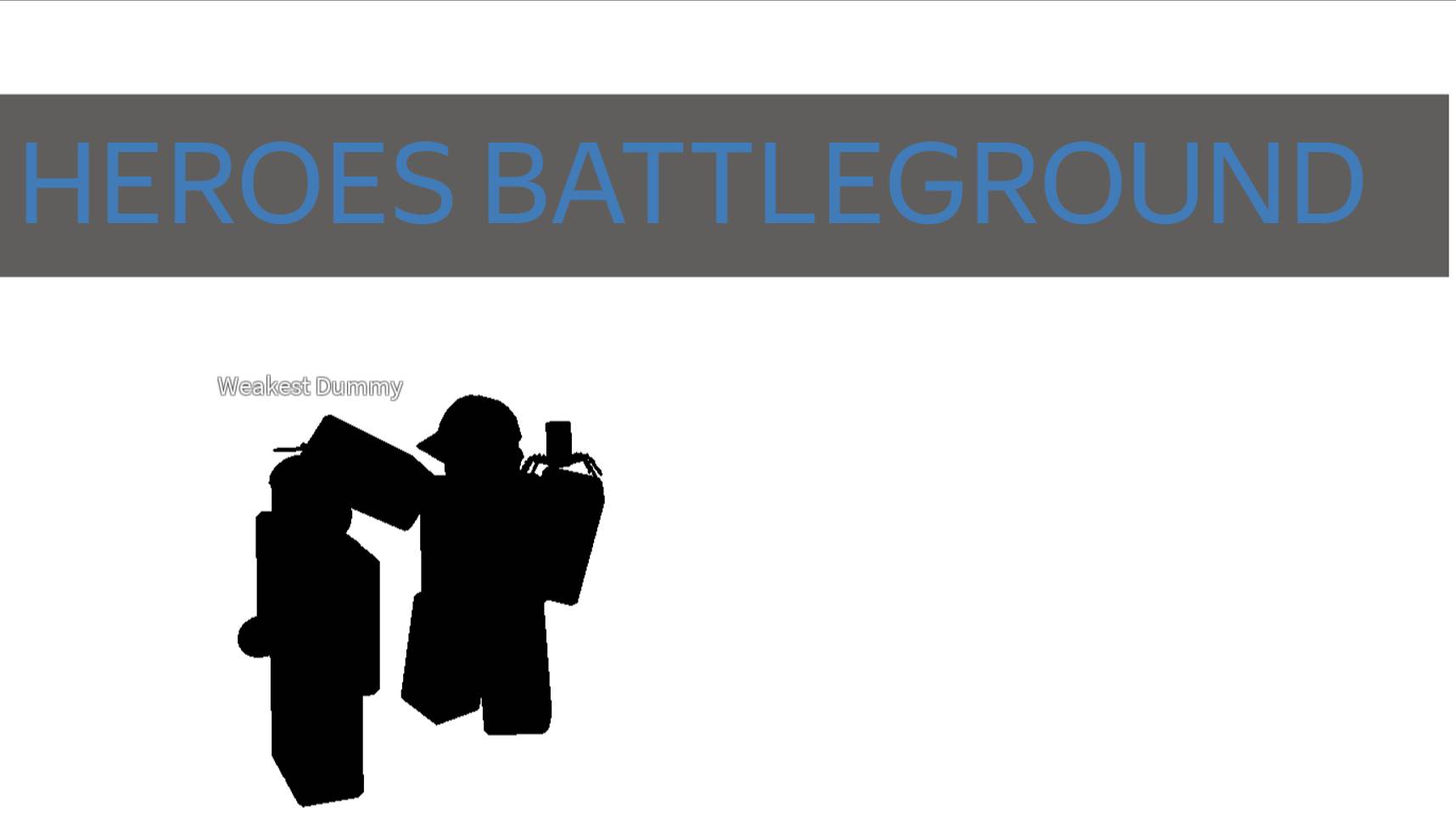 ОБЗОР В HEROES BATTLEGROUND►ROBLOX смотреть онлайн