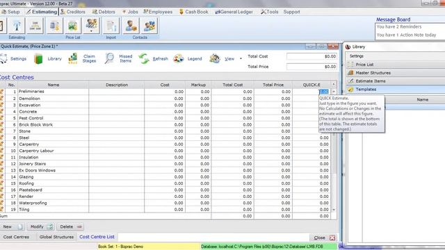 Bizprac: Quick Estimate Tool смотреть онлайн
