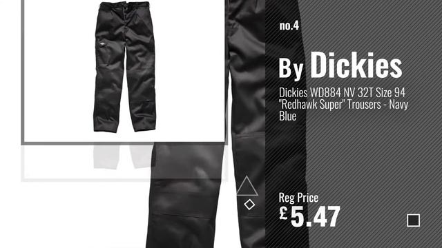 Top 10 Dickies Trousers [2018]: Dickies Redhawk Ladies Womens Cargo Pocket Workwear Pants Trousers смотреть онлайн