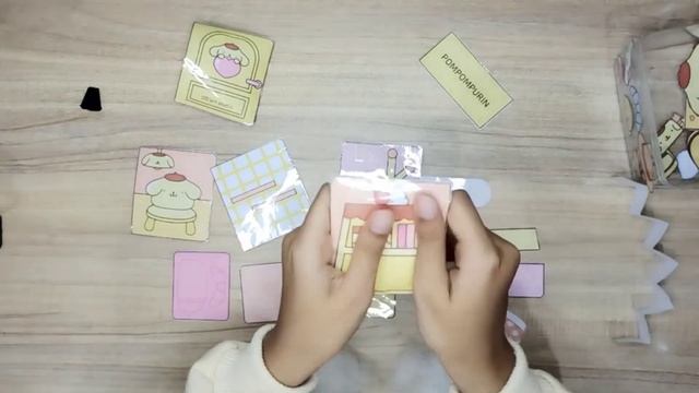 DIY Pompompurin Mini Squishybook | Tutorial | #recreate #diy #squishybook