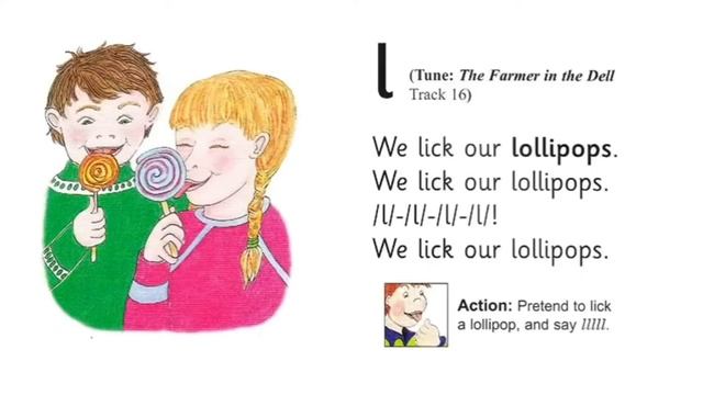 Jolly Phonic song ' l ' sound song , group 3 смотреть онлайн