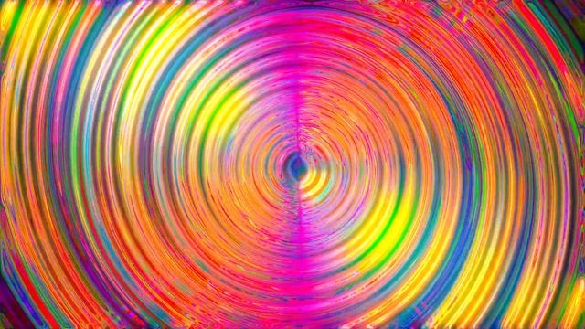 Amazing Visual Abstract | Rainbow Spiral Strips | 4k Screensaver | VJ Loops Free смотреть онлайн