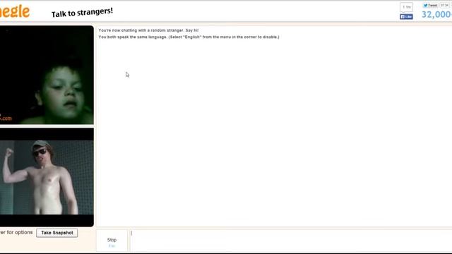 Ваномас показывает свою мускулистость в "Omegle" смотреть онлайн