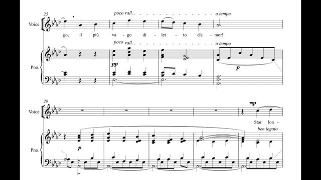 Star Vicino (Salvator Rosa) - Ab Major Piano Accompaniment - Karaoke смотреть онлайн