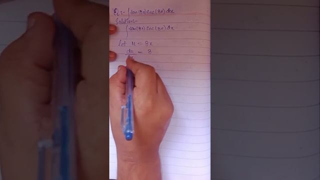 Integral tan(8x)sec(8x) l Integration l Basic Calculus смотреть онлайн