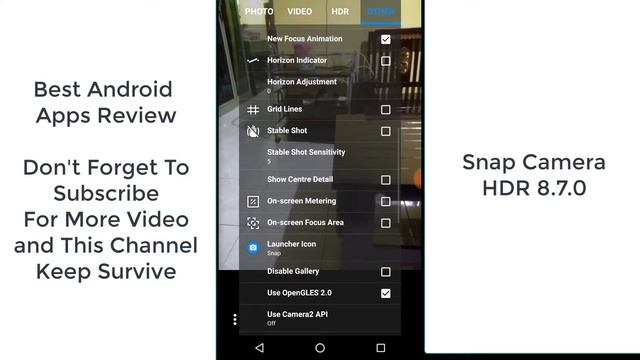 Review Snap Camera HDR 8.7, Best Camera Apps 2018 смотреть онлайн
