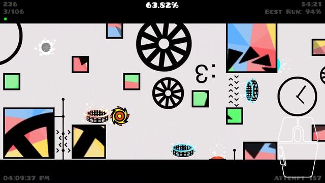 (EXTREME DEMON) Troll Level 100% | Geometry Dash смотреть онлайн