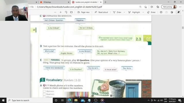 English ID Starter unit 2 MRREYES LIMITLESSENGLISH free basic english смотреть онлайн