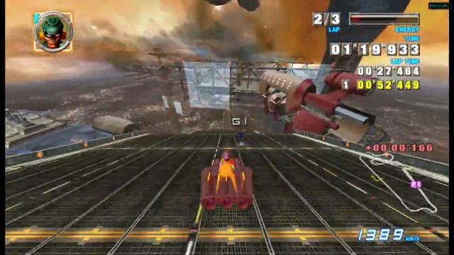 F-Zero GX: Port Town - Aero Dive | 2'22''586 (Dolphin Emu) смотреть онлайн