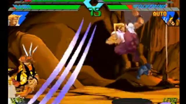 Juggernaut, Nash, Wolverine, Gambit - X-Men vs. Street Fighter смотреть онлайн