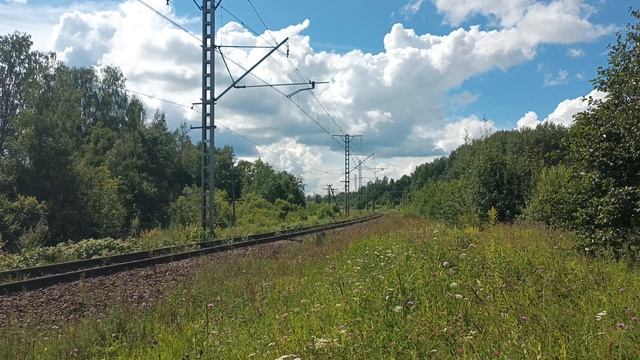 Четыре тепловоза в кривой с Мги на Кириши за один день смотреть онлайн