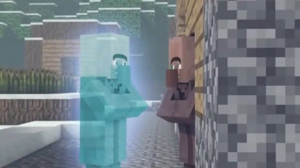 Жители(Мультфильм MineCraft)