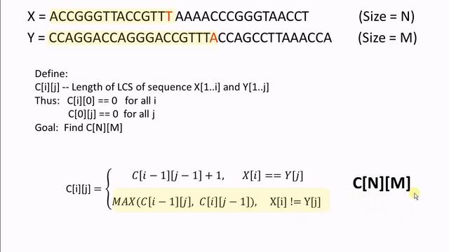 Dynamic Programming #2: Longest Common Subsequence смотреть онлайн