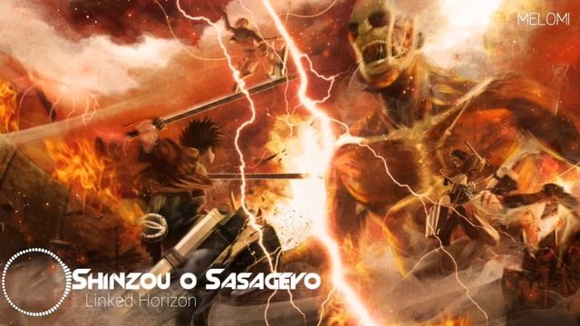 Attack on Titan Season 2 - Opening Full「Shinzou o Sasageyo!」by Linked Horizon смотреть онлайн