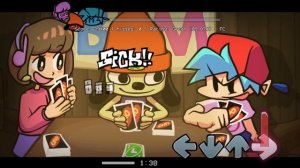 Friday Night Funkin' BPM – Turn Bass – Playing UNO 【FNF Mod】