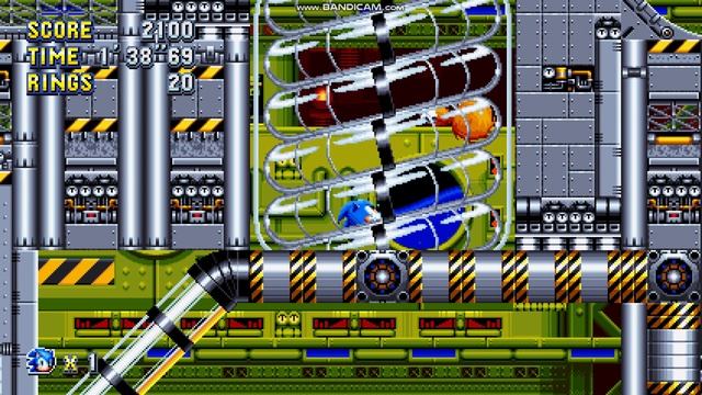 Sonic Mania. Уровень 2 - Химическая планета. смотреть онлайн