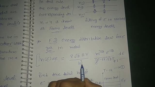 Fermi Energy and its derivation смотреть онлайн