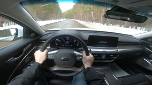 2019 Kia K900 V6 (3.3L) Premium POV TEST DRIVE