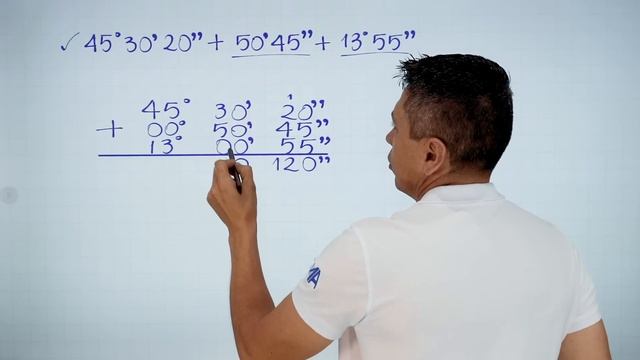 Suma de ángulos | Sistema sexagesimal | Grados minutos y segundos смотреть онлайн