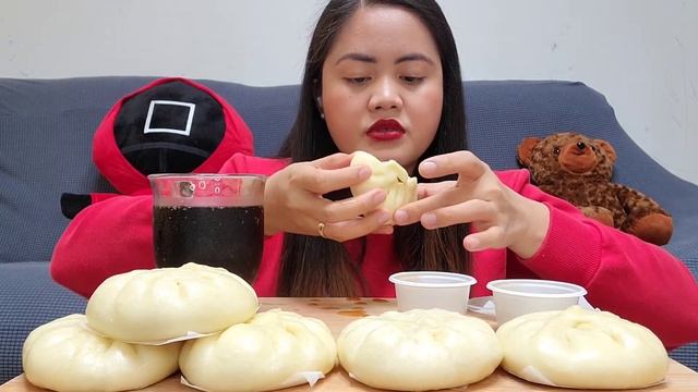 ASMR ASADO SIOPAO MUKBANG 먹방 🇵🇭🇰🇷 смотреть онлайн